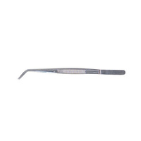 Proedge 6" Stainless Steel Curved Pointed Tweezers