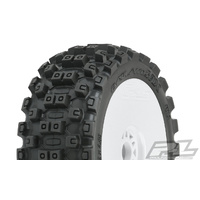 Proline Badlands MX M2 Mounted 1/8 Buggy Tyre FR or RR 2pcs