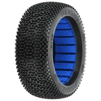 Proline 1/8 Hex Shot S4 Front/Rear Off-Road Buggy Tyres, 2pcs