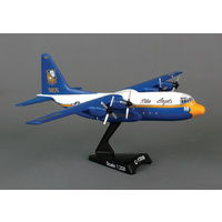 Postage Stamp 1/200 C-130 Fat Albert Blue Angels Diecast 53302