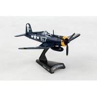 Postage Stamp 1/100 F4U Corsair #167 USN *Limited Stock* Diecast Aircraft