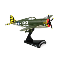 Postage Stamp 1/100 P-47 Thunderbolt Big Stud Diecast 53592