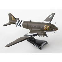 Postage Stamp 1/144 C-47 Skytrain Stoy Hora USAAF Diecast 55582