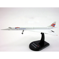 Postage Stamp 1/350 British Airways Concorde Diecast 58002