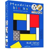 Mondrian Blocks - Blue