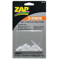 Zap-A-Gap Z-Ends & Teflon Tubing (10)