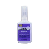 Zap-A-Gap Zap-O CA+ Odourless Foam Safe Cyanoacrylate  20g