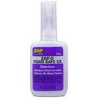 Zap-A-Gap Zap-0 Xtra Foam Safe Cyanoacrylate (no kicker required) 20g