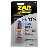 Zap-A-Gap Z-42 Blue Threadlocker (Medium Strength) .2oz/6ml