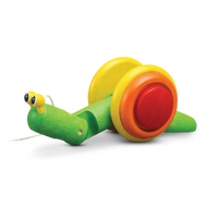 PlanToys - Pull-Along Snail