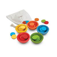 PlanToys - Sort & Count Cups