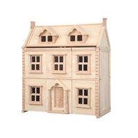 PlanToys Victorian Dollhouse & Furniture Bundle