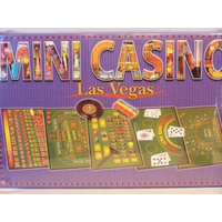 Roulette and Blackjack mini Casino Set Q1010