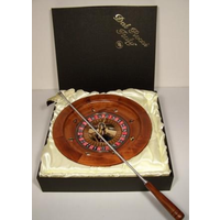 Dal Rossi Italy 14in Wooden Roulette Set With Rake Q1035DR