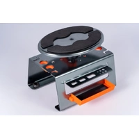 Q World Aluminium Silver Adjustable Height Car Stand 