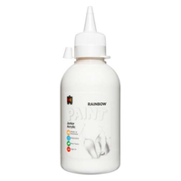 Educational Colours 250ml Rainbow Paint - White R250WHT