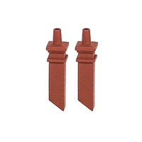 Ratio OO Signal Box Chimney Mouldings (Pair)