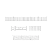 Ratio OO GWR Station Fencing, White (Inc. Gates & Ramps)