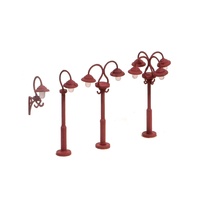 Ratio OO Swan Necked Lamps (9 Per Pack)