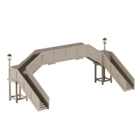 Ratio OO Concrete Footbridge