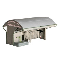 Ratio HO Coal/Timber Merchants (160mm x 105mm)