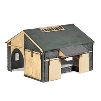 Ratio OO Stone Goods Shed (155mm X 170mm)