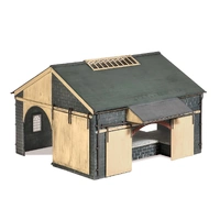 Ratio OO Stone Goods Shed (155mm X 170mm)