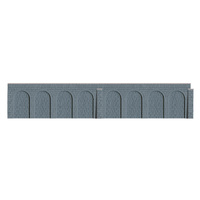 Ratio OO Retaining Walls (350mm Long)