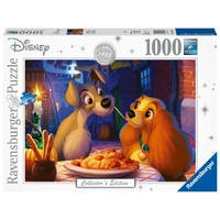 Ravensburger Disney Moments 1955 Lady and Tramp 1000pc Jigsaw Puzzle