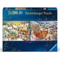Ravensburger Christmas Collection No.1 2x500pc Jigsaw Puzzle