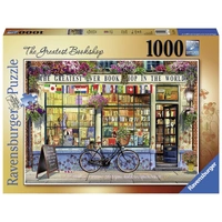 Ravensburger The Greatest Bookshop Puzzle 1000pc Jigsaw Puzzle