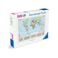 Ravensburger Political World Map Puzzle 1000pc Jigsaw Puzzle