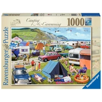 Ravensburger Leisure Days 5 Camping Caravanning 1000pc Jigsaw Puzzle