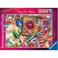 Ravensburger Vintage Dressmaking 1000pc Jigsaw Puzzle