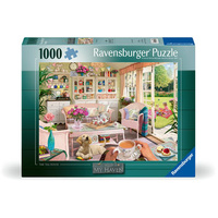 Ravensburger My Haven No 12 the Tea Shed 1000pc Jigsaw Puzzle