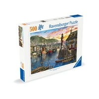 Ravensburger Sunrise at the Port 500pc Jigsaw Puzzle