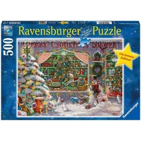 Ravensburger 500pc The Christmas Shop Jigsaw Puzzle