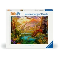 Ravensburger Land of the Dinosaurs Puzzle 500pc Jigsaw Puzzlec