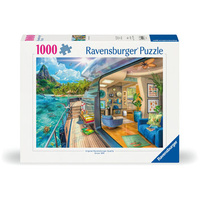 Ravensburger Tropical Island Charter 1000pc Jigsaw Puzzle