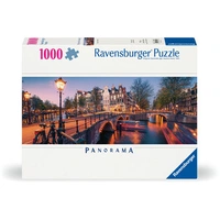 Ravensburger Evening in Amsterdam Puzzle 1000pc Jigsaw Puzzle