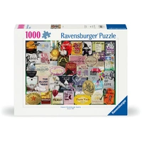 Ravensburger Wine Labels Puzzle 1000pc Jigsaw Puzzle