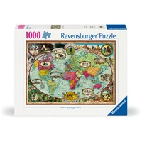 Ravensburger Around the World by Bike Puzzle 1000pc Jigsaw Puzzle