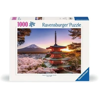 Ravensburger Mount Fuji Cherry Blossom View 1000pc Jigsaw Puzzle