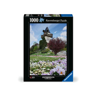 Ravensburger Uhrturm in Graz 1000pc Jigsaw Puzzle