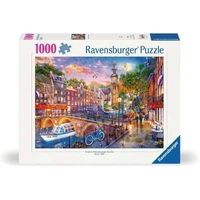 Ravensburger Sunset in Amsterdam Puzzle 1000pc Jigsaw Puzzle