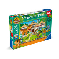 Ravensburger Jurassic World Explorers 2x24pc Jigsaw Puzzle