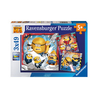 Ravensburger Despicable Me 4 3x49pc Jigsaw Puzzle