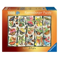 Ravensburger Tropical Butterfly 1000pc Jigsaw Puzzle