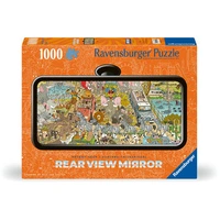 Ravensburger Safari Rear View Mirror 1000pc Jigsaw Puzzle