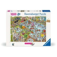Ravensburger Holiday Resort 3 The Pool 1000pc Jigsaw Puzzle